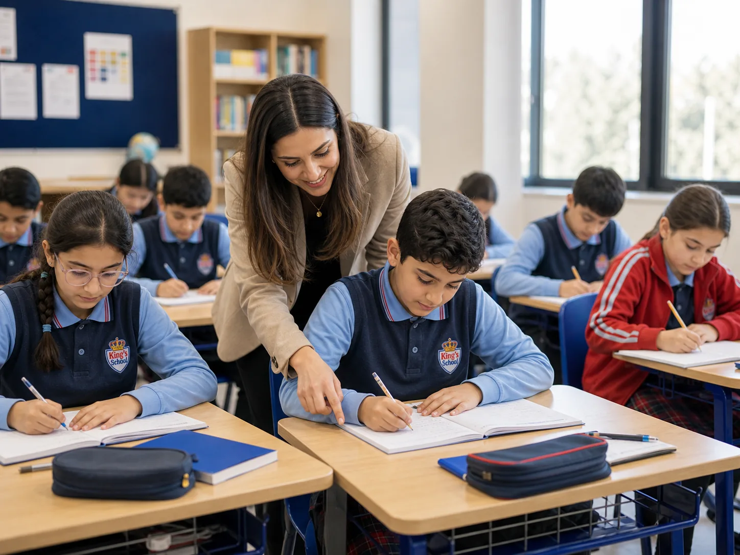A warm everyday classroom moment